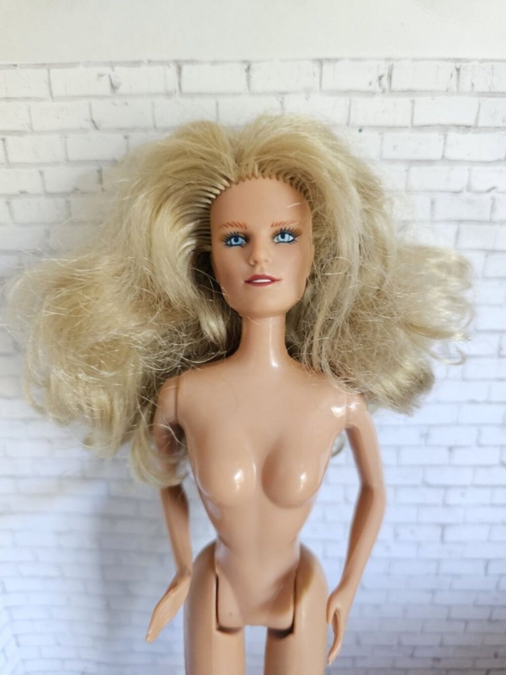 Matchbox The Real Model Collection Christie Brinkley Nude Blonde Supermodel Doll